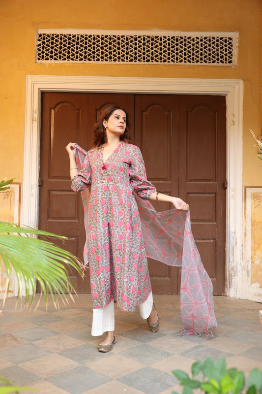 Petalmist Cotton Suit (Set of 2)