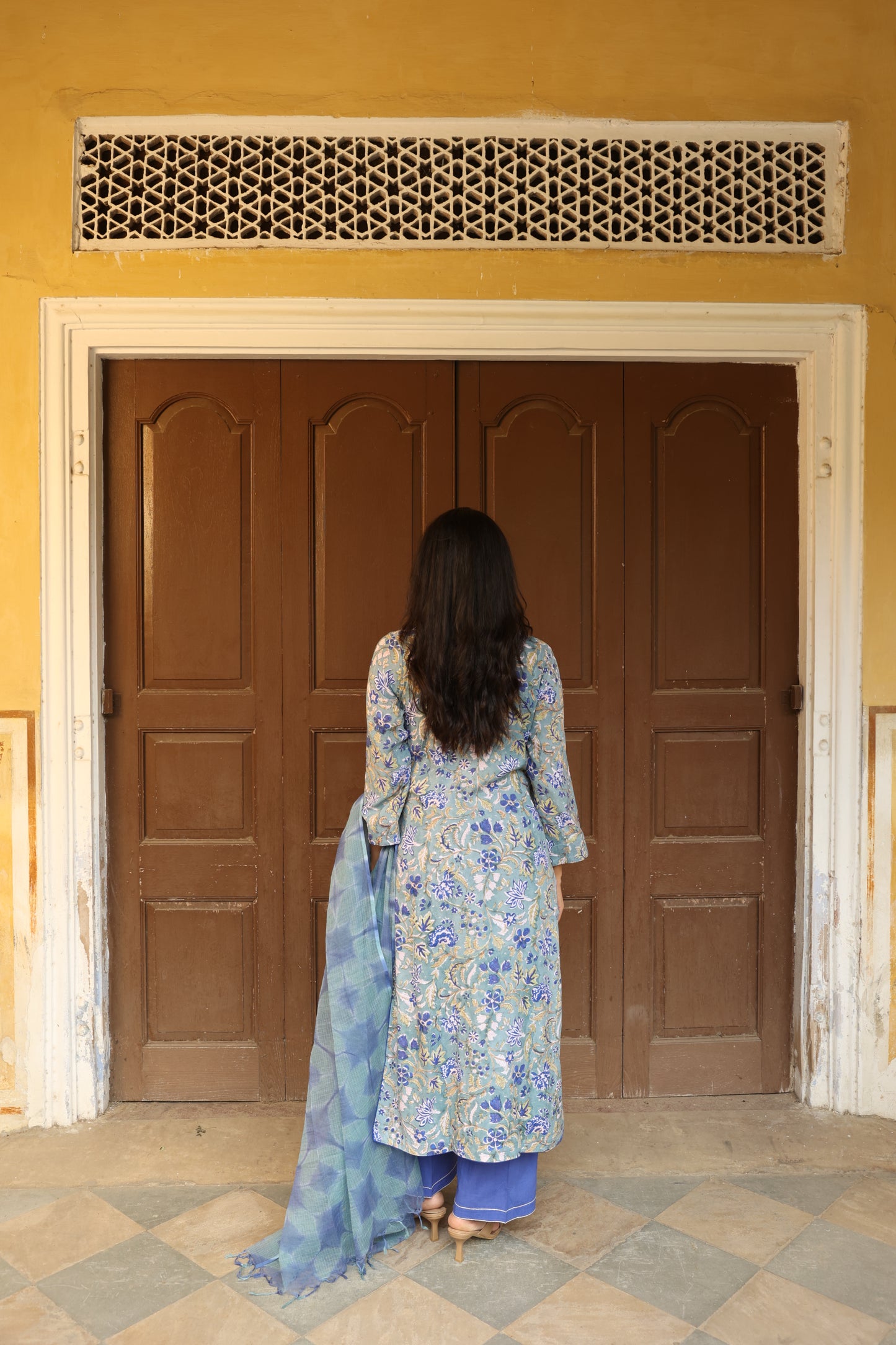 Sapphire Mulmul Suit (Set of 3)