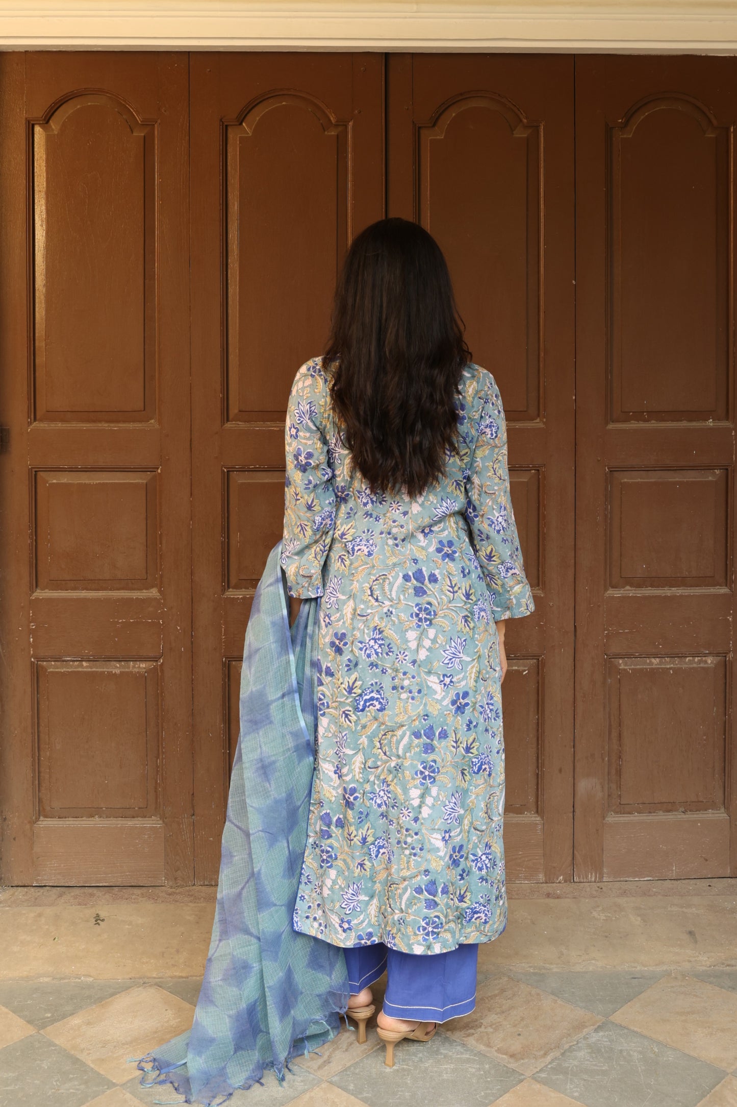 Sapphire Mulmul Suit (Set of 3)
