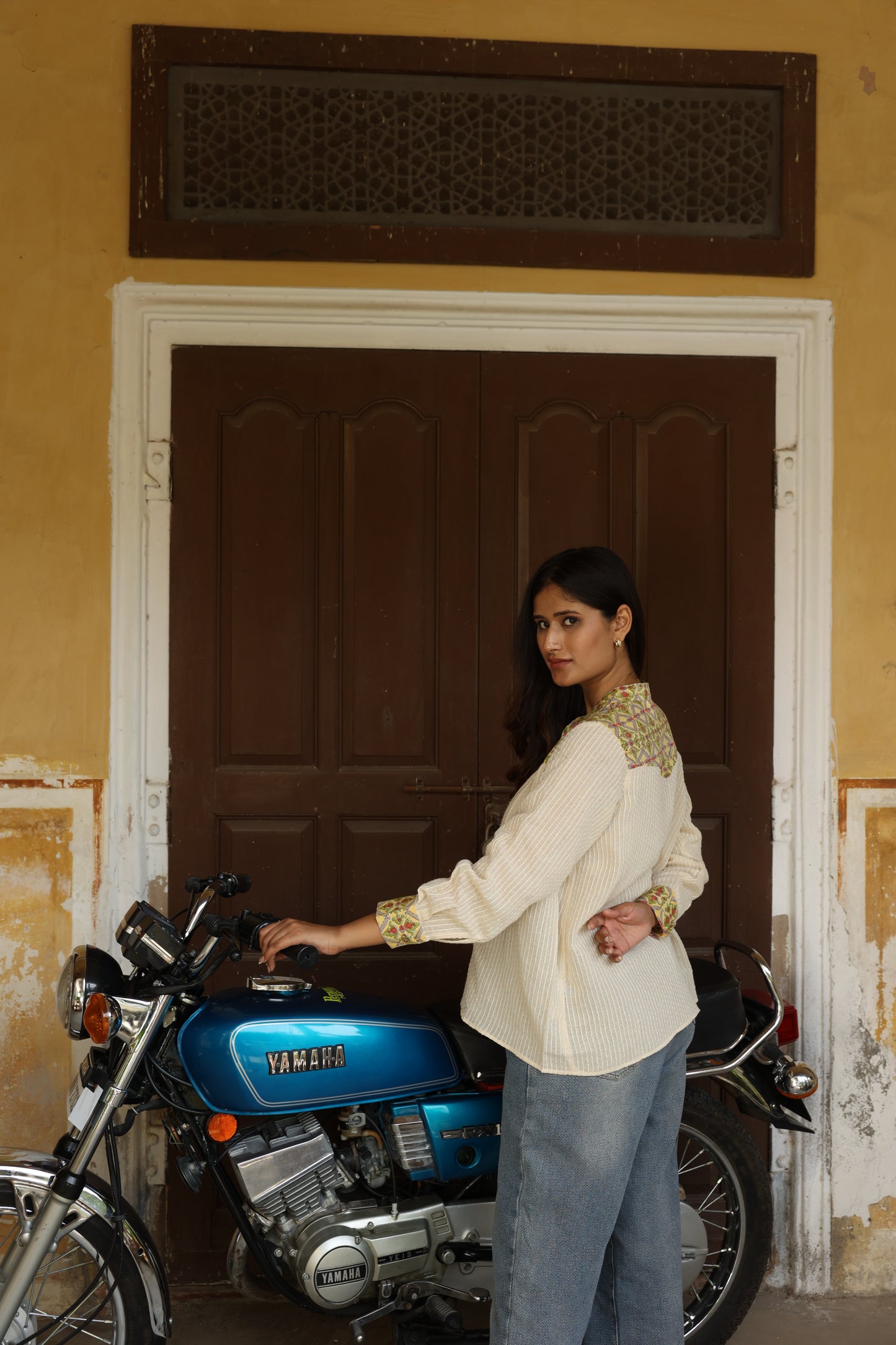 Ochre Patch Shirt