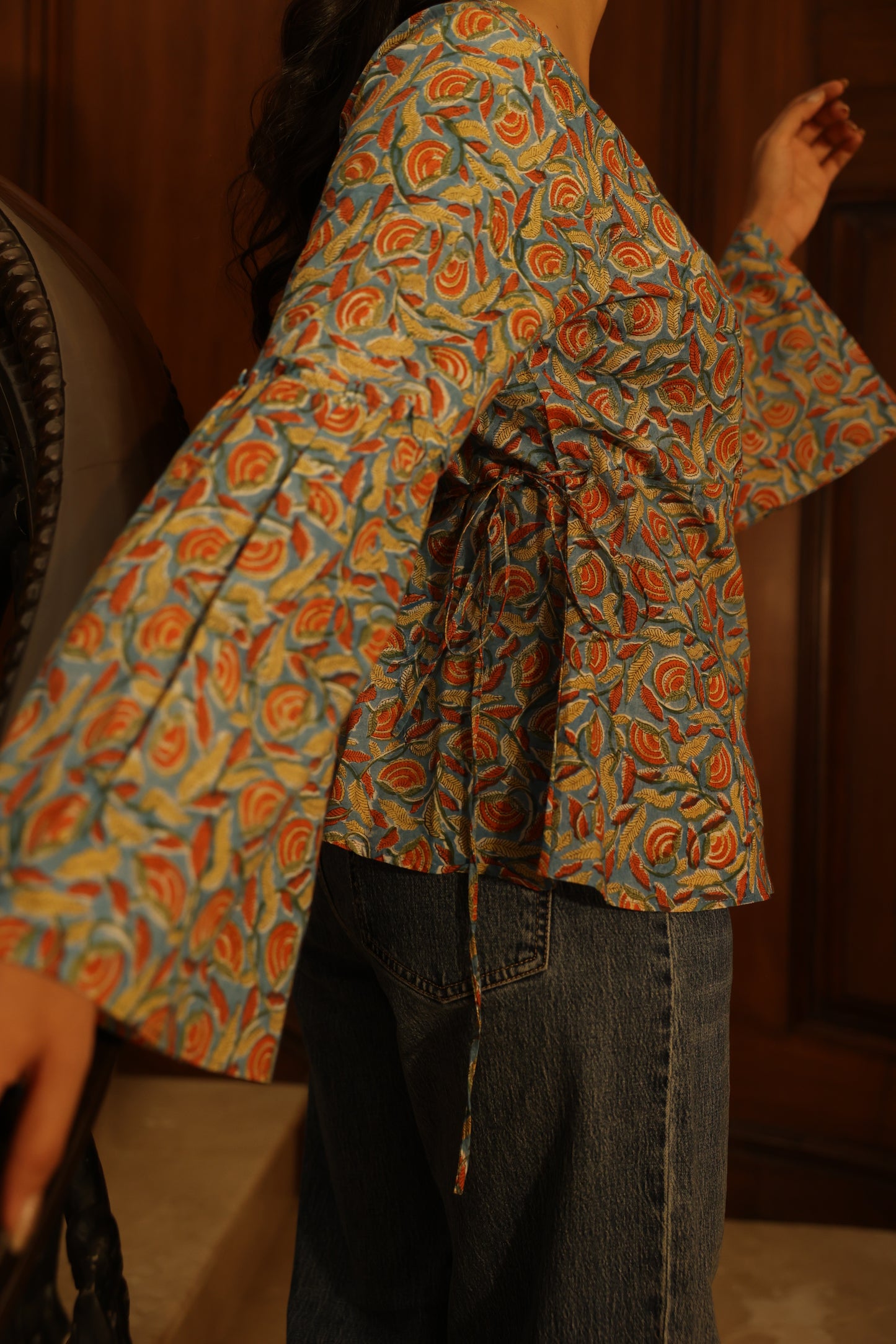 Satrangi Wrap Top