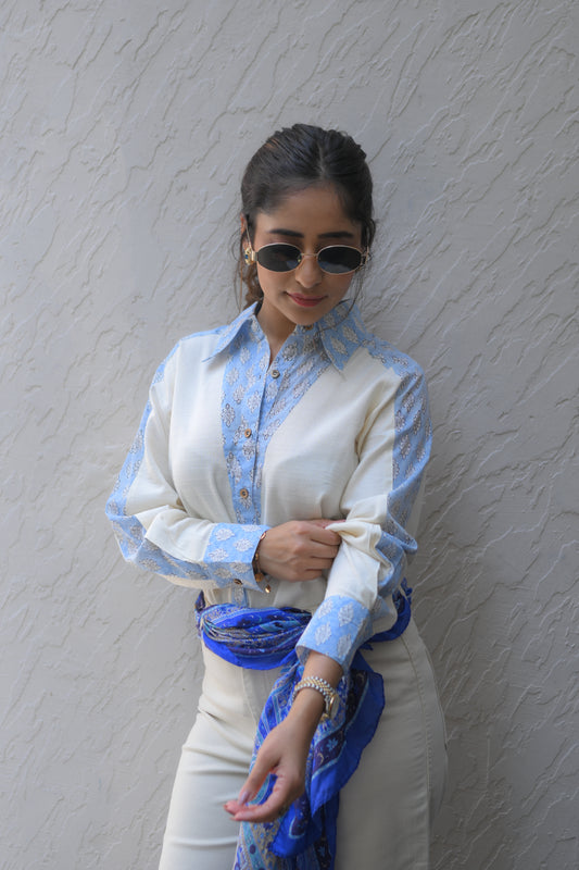 Sky Trim Shirt