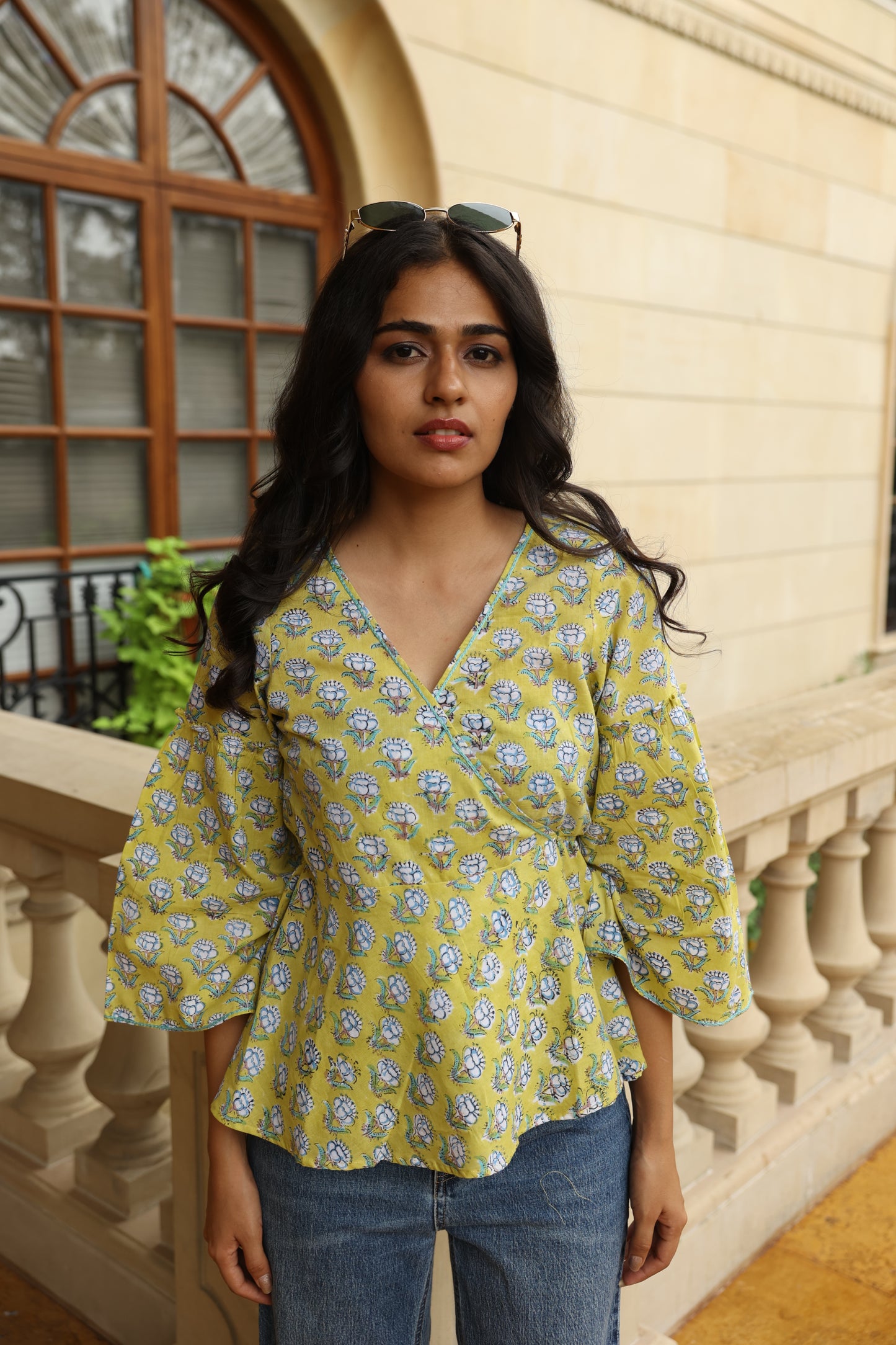 Sunshine Wrap Top