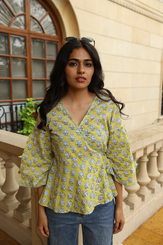 Sunshine Wrap Top