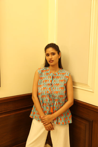 Marigold Mist Koti Top