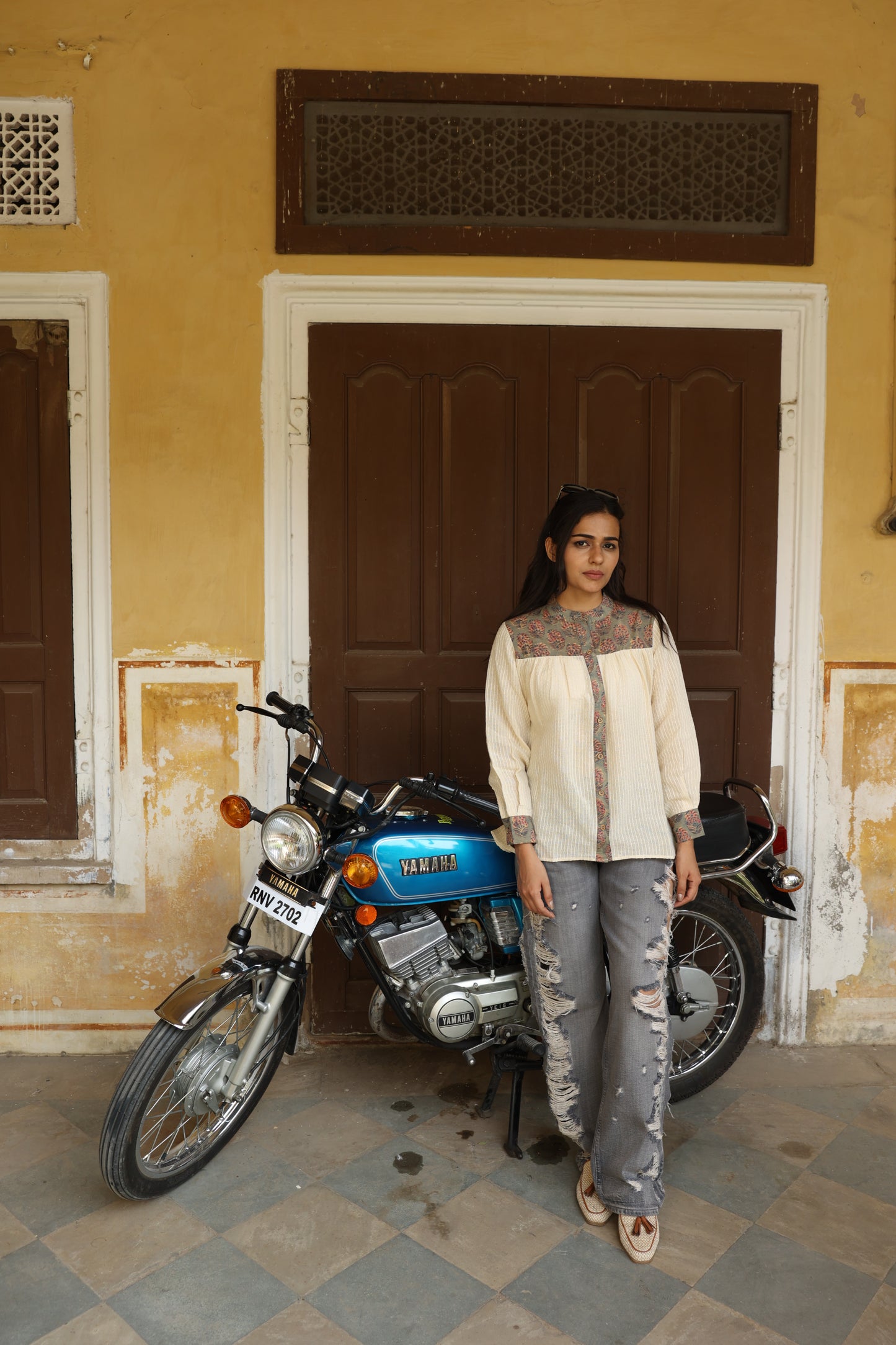 Rustic Patch Shirt