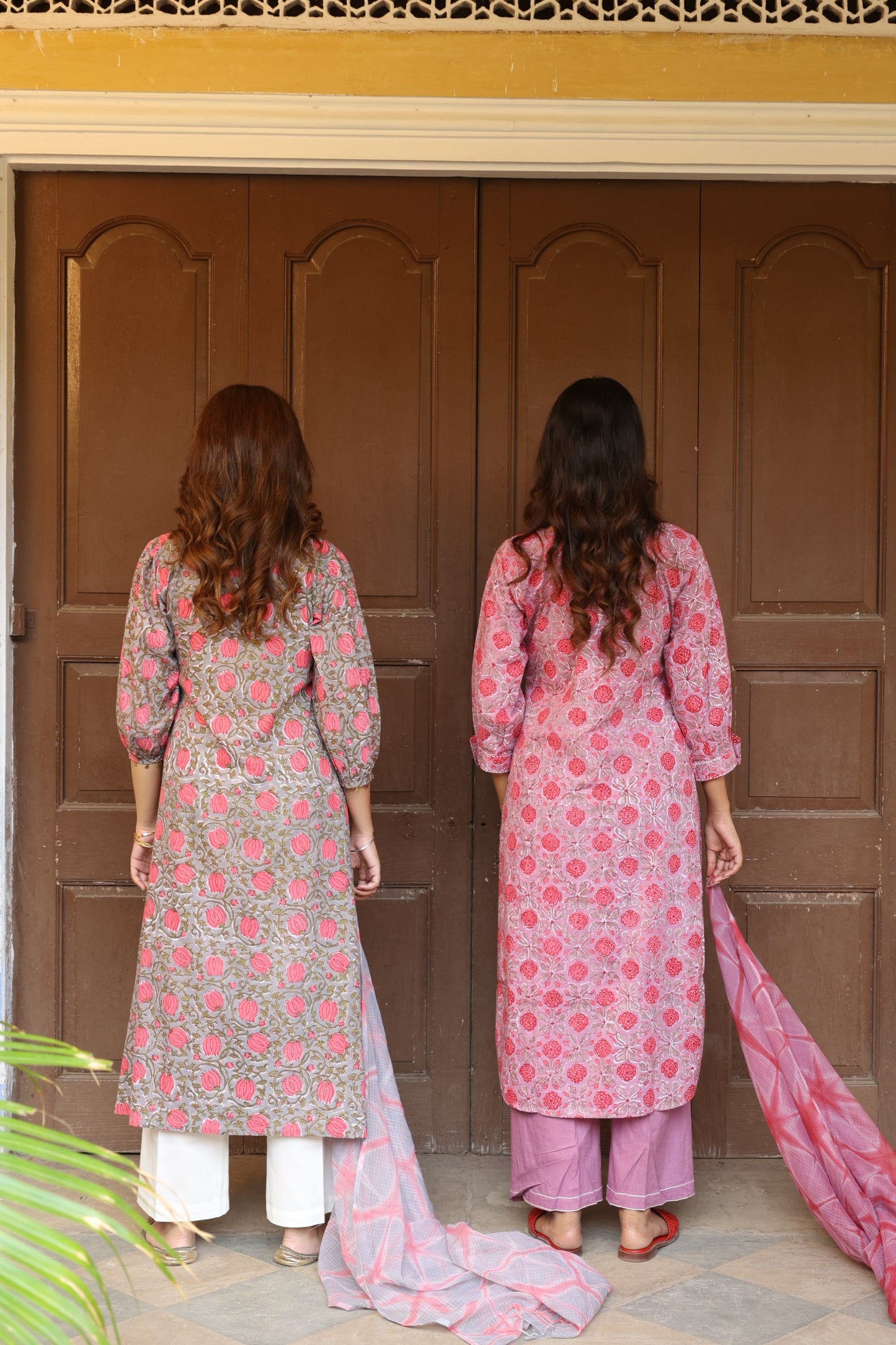 Roselilac Cotton Suit (Set of 3)