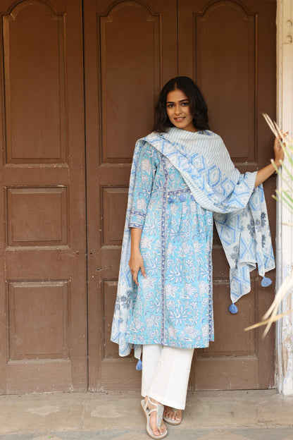 Dewdrop Cotton Suit (Set of 3)