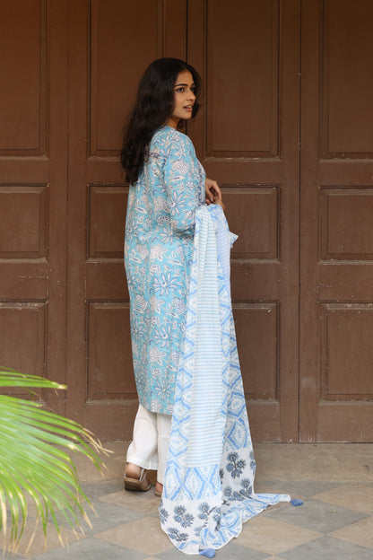 Dewdrop Cotton Suit (Set of 3)