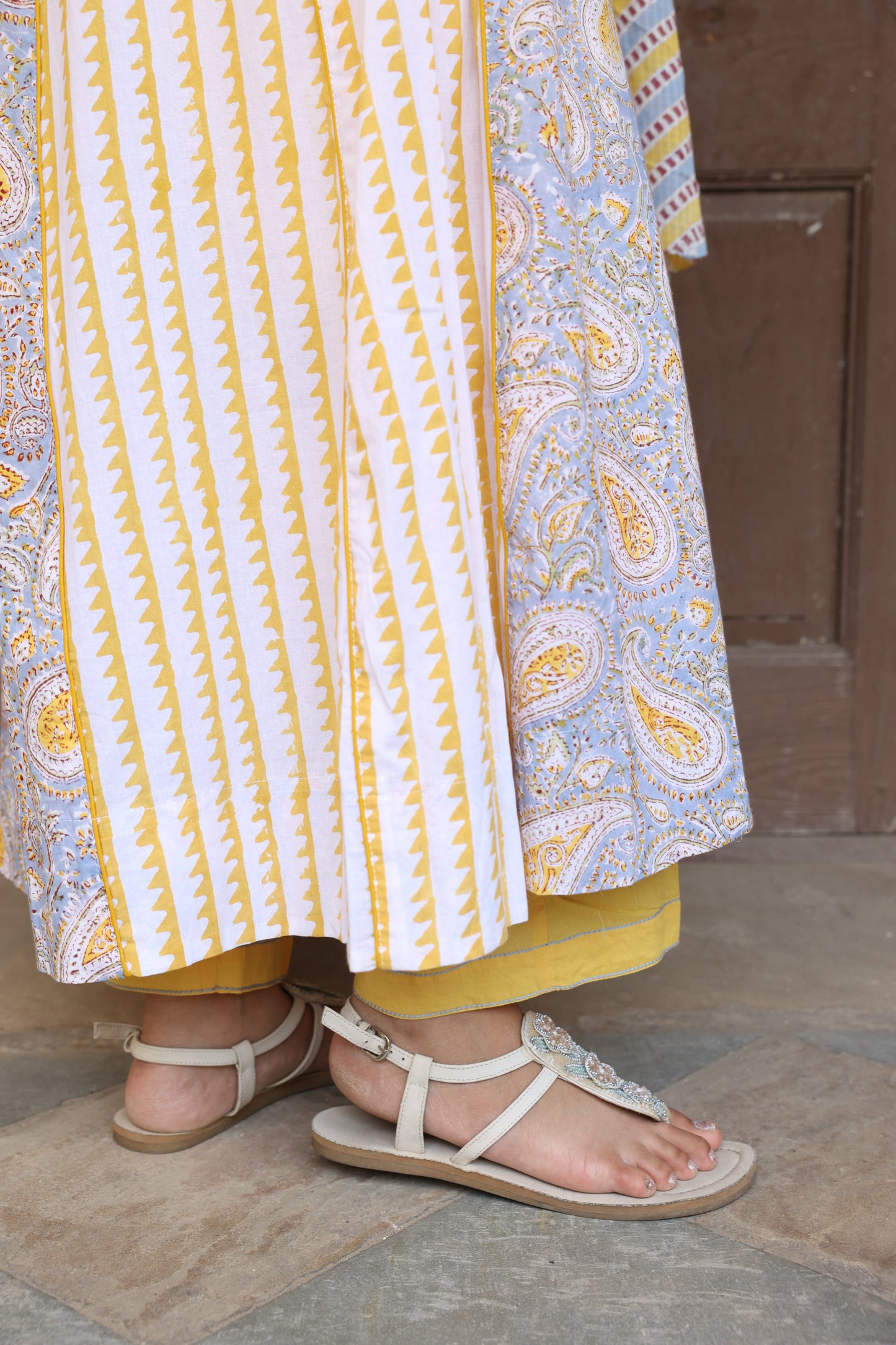 Meadow Anarkali Set (Set of 3)