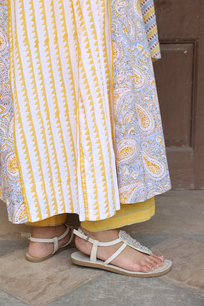 Meadow Anarkali Set (Set of 3)
