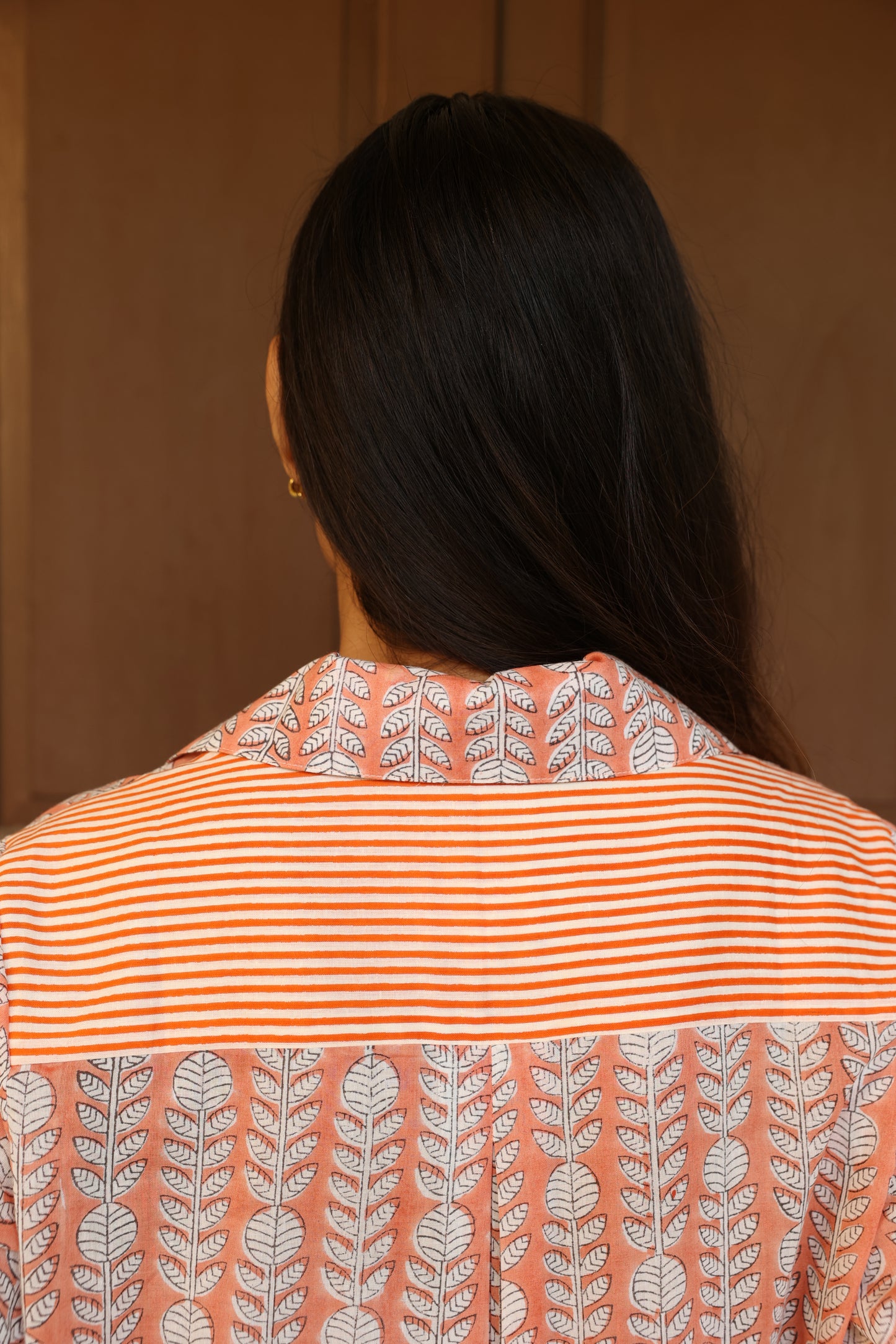 Peach Symphony Kurti