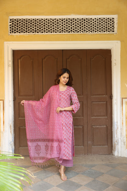 Petunia Cotton Suit (Set of 3)