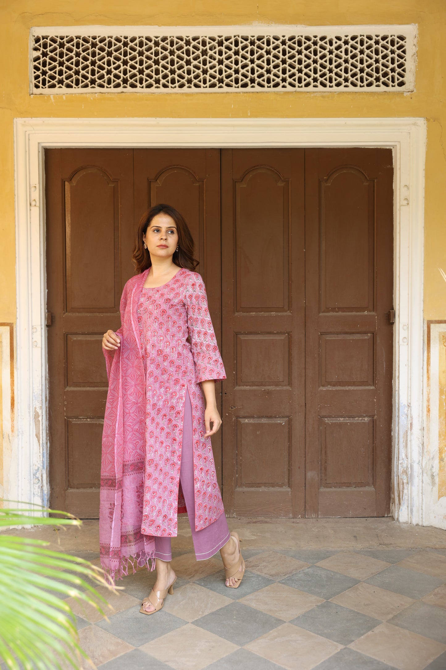 Petunia Cotton Suit (Set of 3)