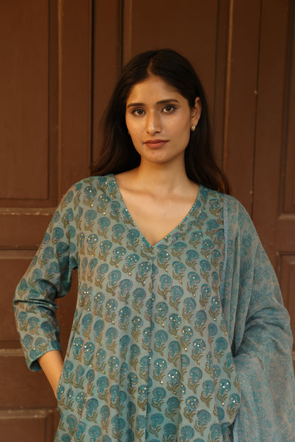 Mayur Cotton Suit (Set of 2)
