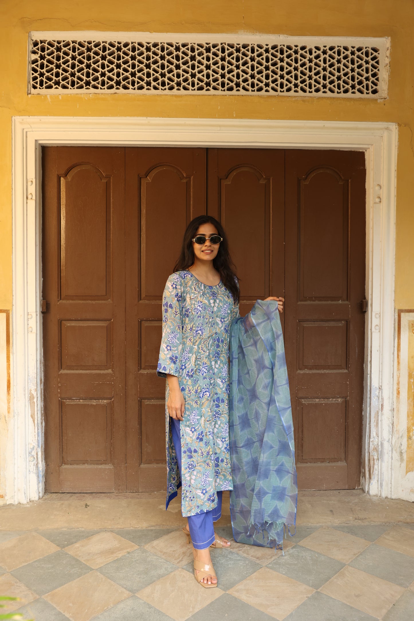 Sapphire Mulmul Suit (Set of 3)