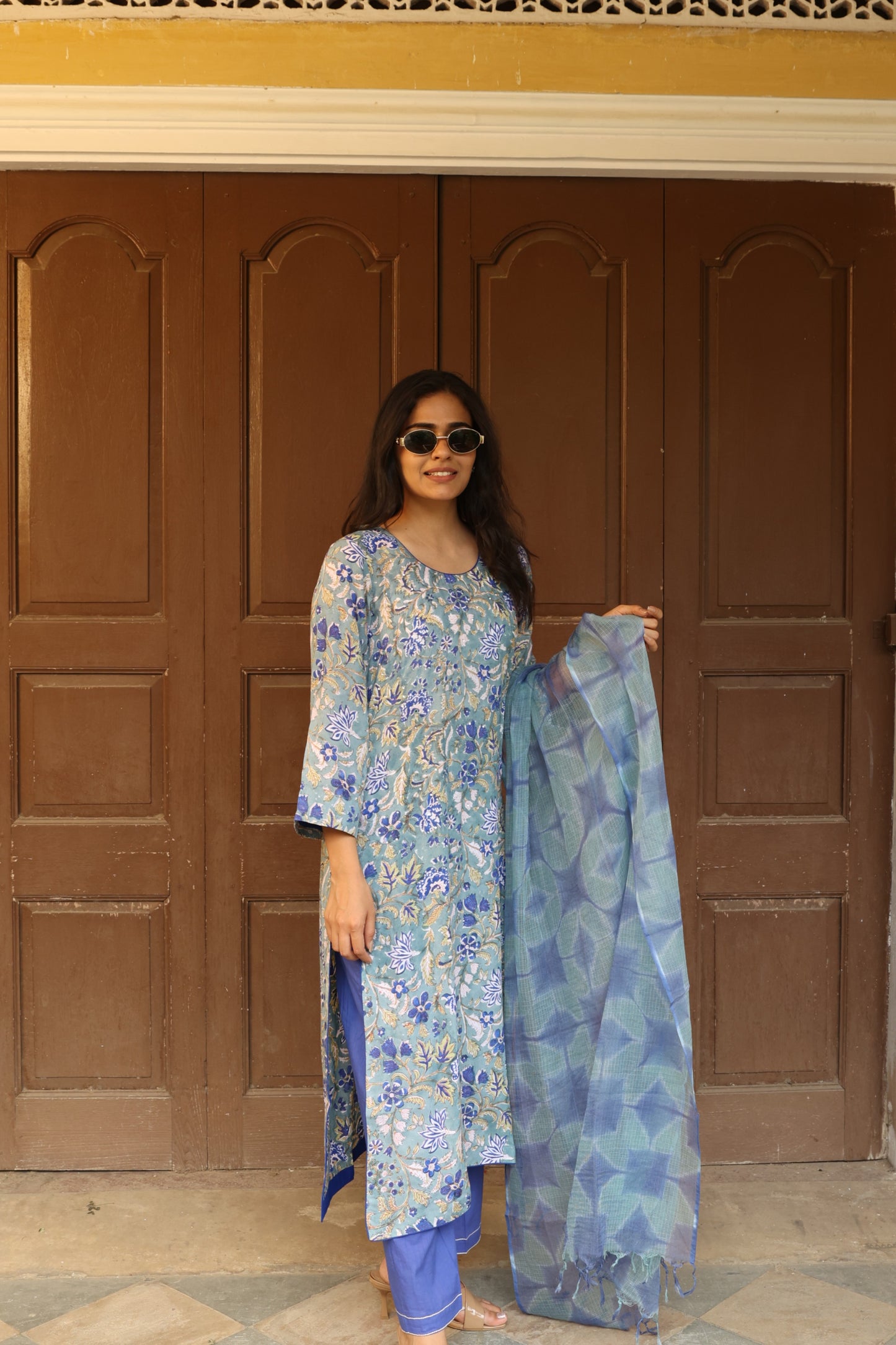 Sapphire Mulmul Suit (Set of 3)