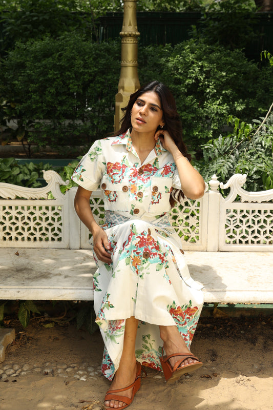 Wildflower Blue Dress