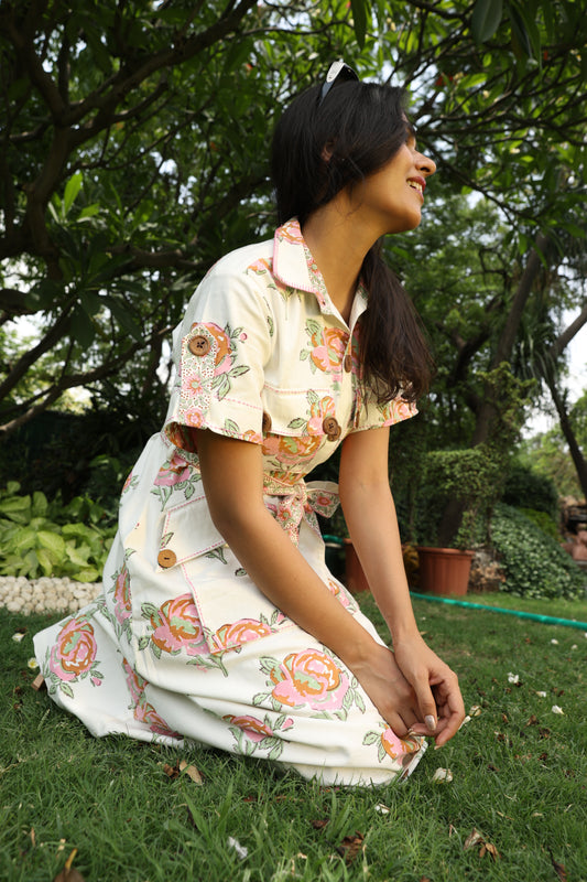 Spring Petal Dress