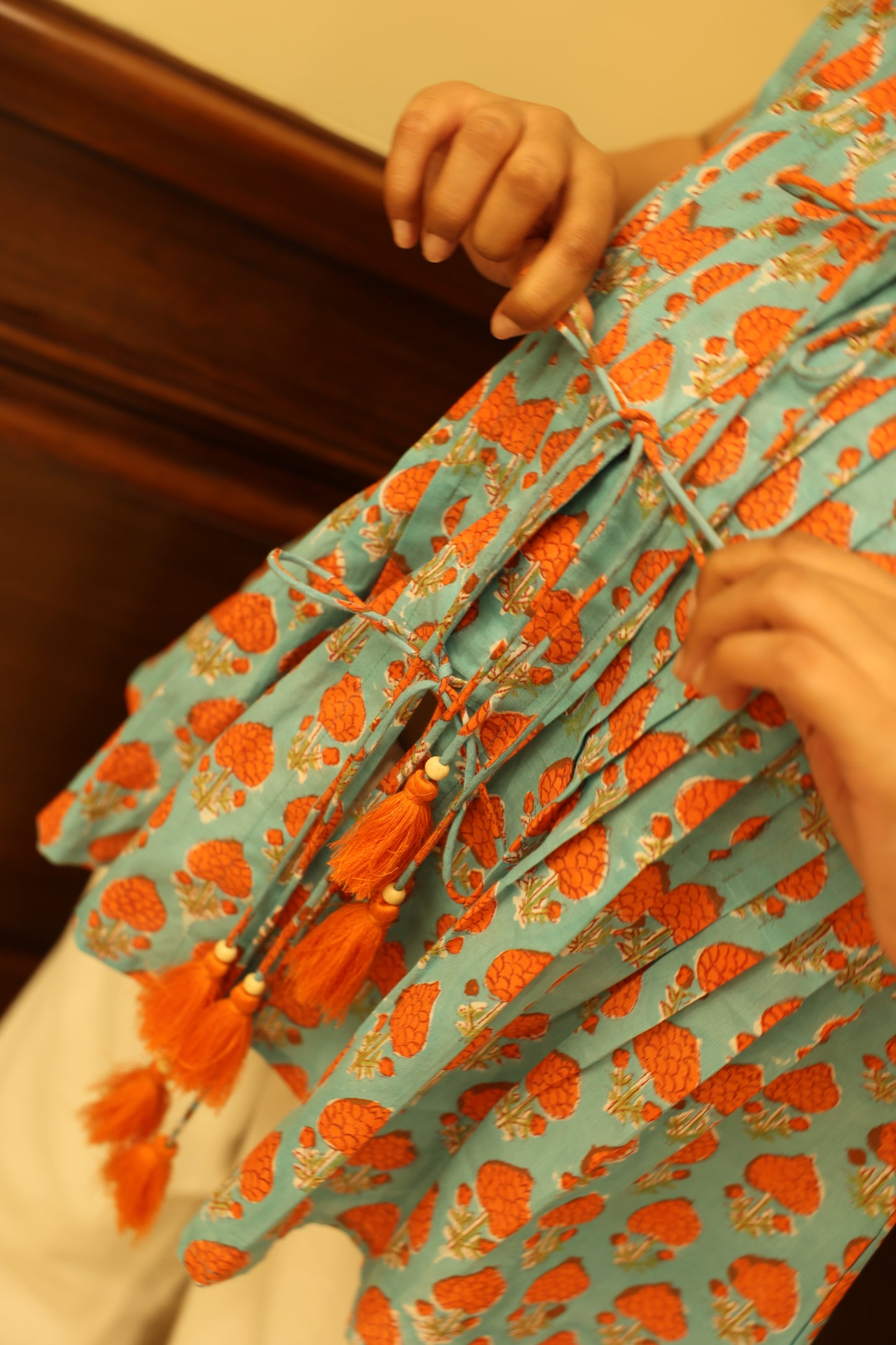 Marigold Mist Koti Top