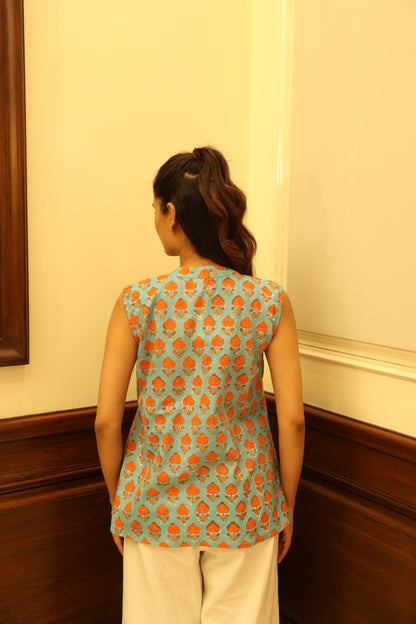 Marigold Mist Koti Top