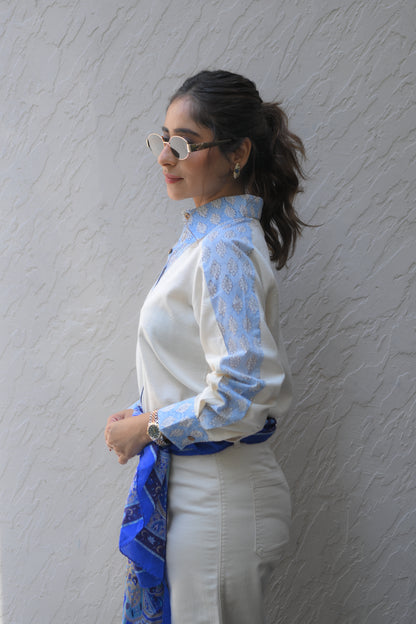 Sky Trim Shirt