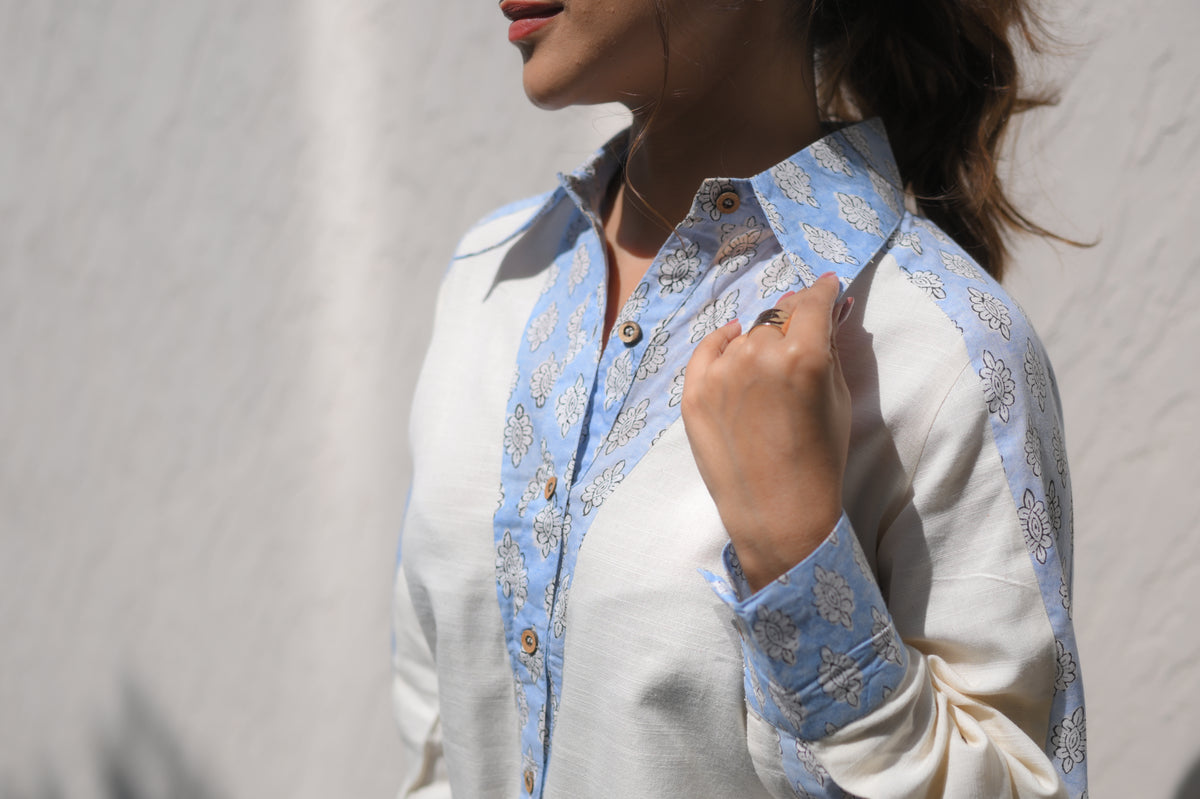 Sky Trim Shirt
